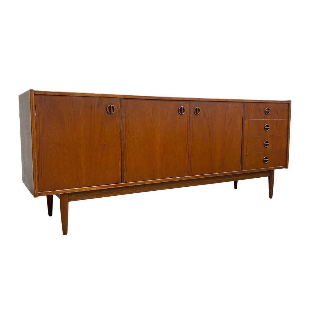 Mid Century Parker 'Nordic' Teak Sideboard - Restored | Bazaa | Designer, Vintage and Antique Furniture