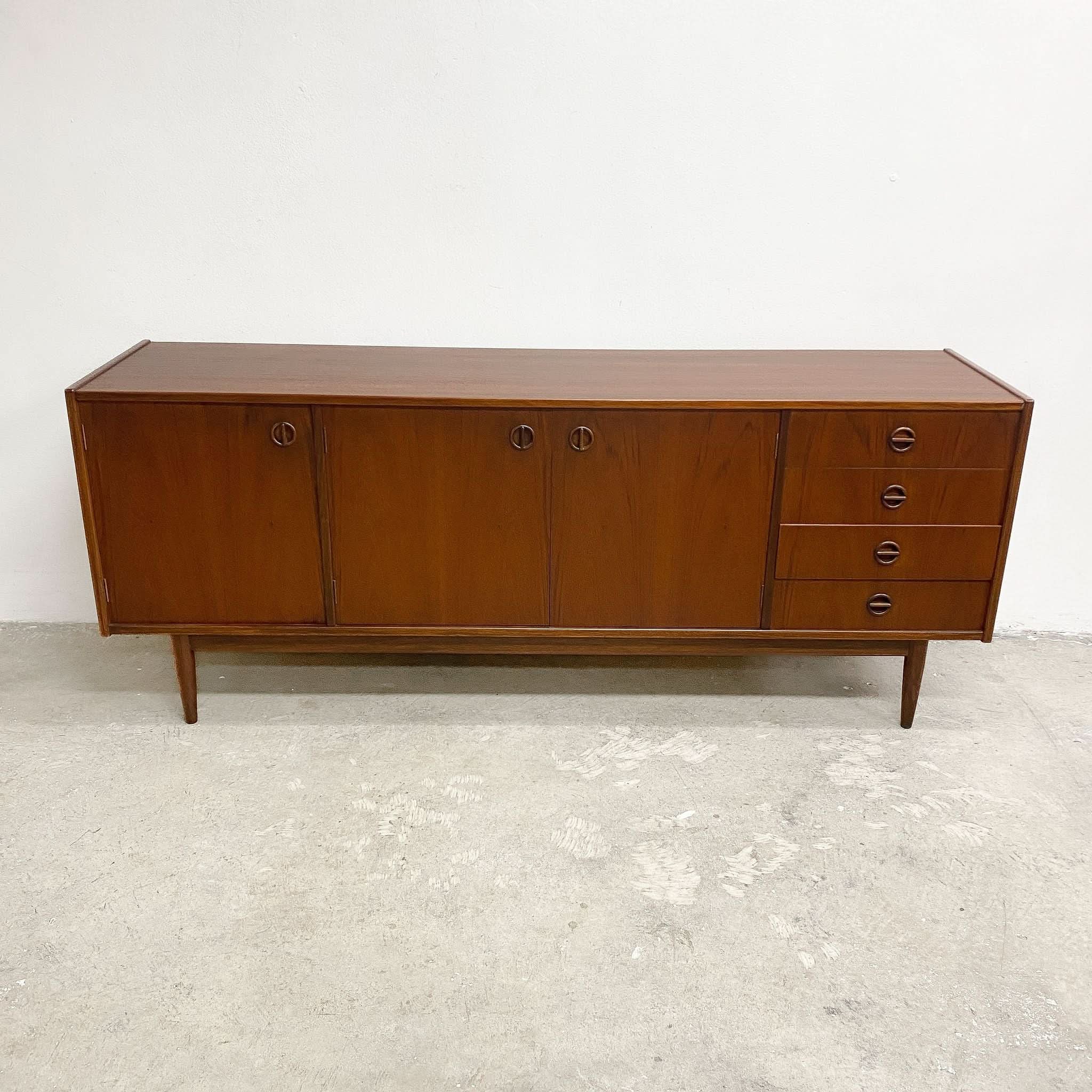 Mid Century Parker 'Nordic' Teak Sideboard - Restored | Bazaa | Designer, Vintage and Antique Furniture
