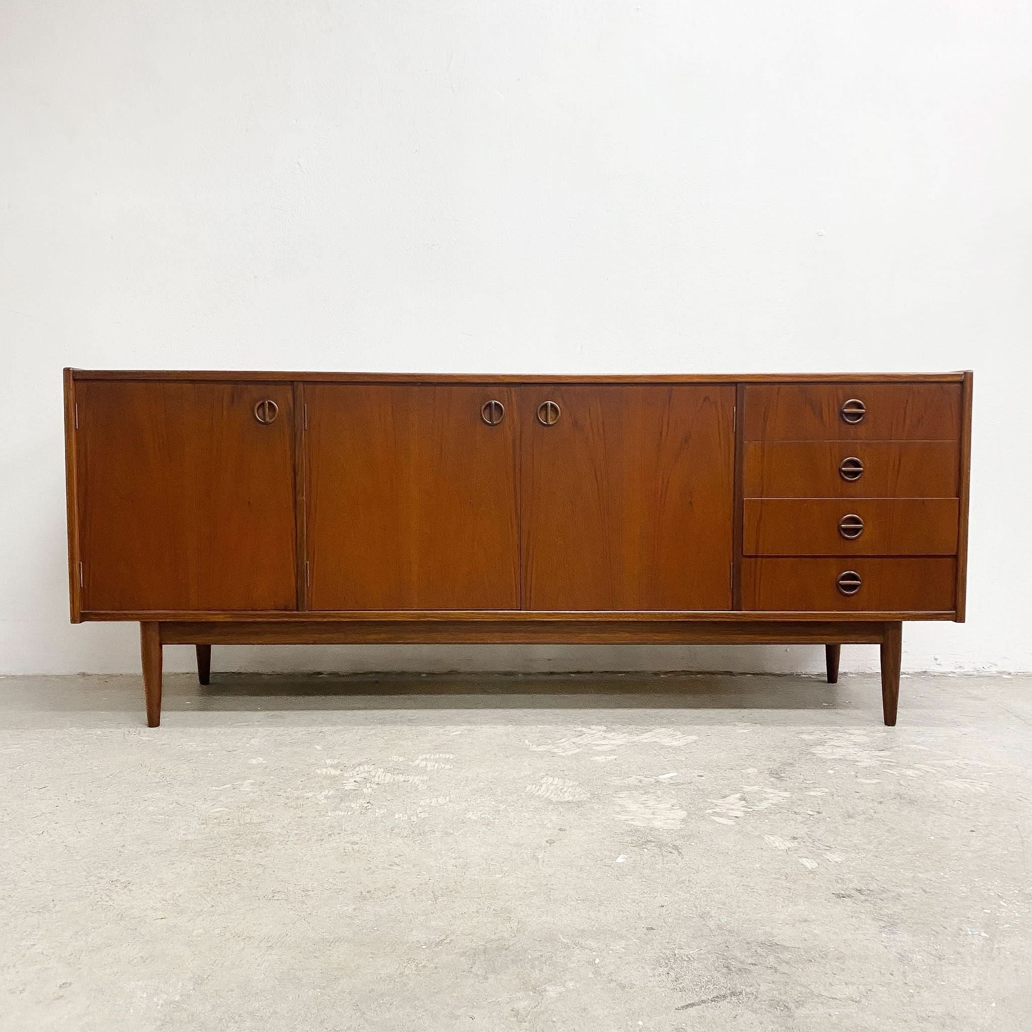 Mid Century Parker 'Nordic' Teak Sideboard - Restored | Bazaa | Designer, Vintage and Antique Furniture