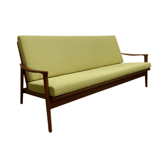 Mid Century Parker Teak 3 Seater Sofa Lounge Model Number 158 - Restored