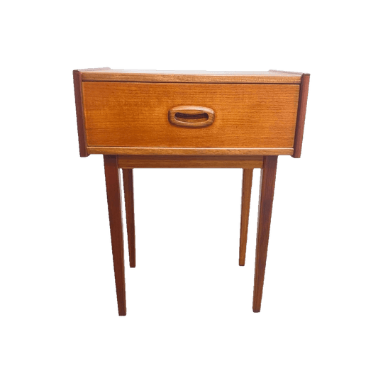 Mid Century Parker Teak Bedside Table Restored*