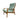 Mid Century Parker Teak High back Armchair With New Upholstery | Bazaa | Designer, Vintage and Antique Furniture