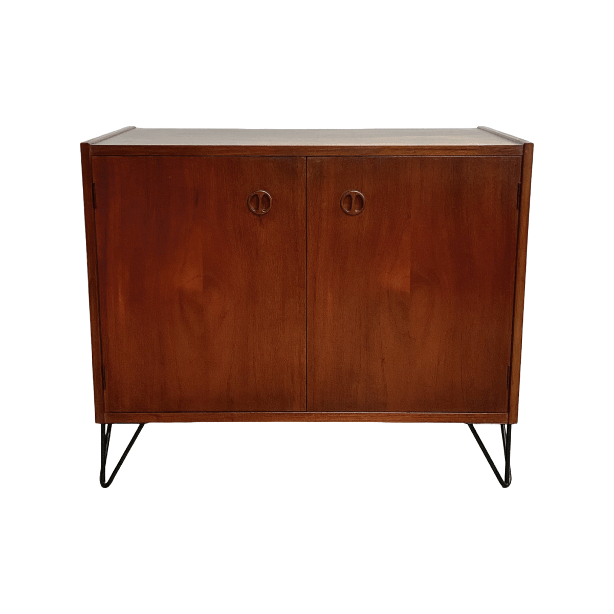 Mid Century Record Cabinet With Adjustable Shelf | Bazaa | Designer, Vintage and Antique Furniture