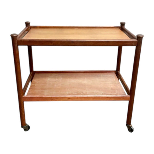 Mid Century Teak Parker Drinks Cocktail Trolley