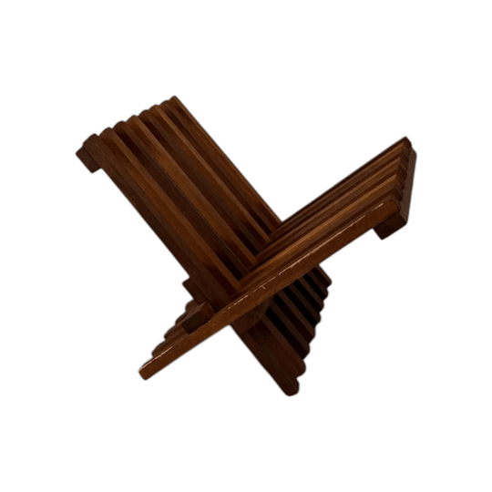 Mid-Century Timber Magazine Stand