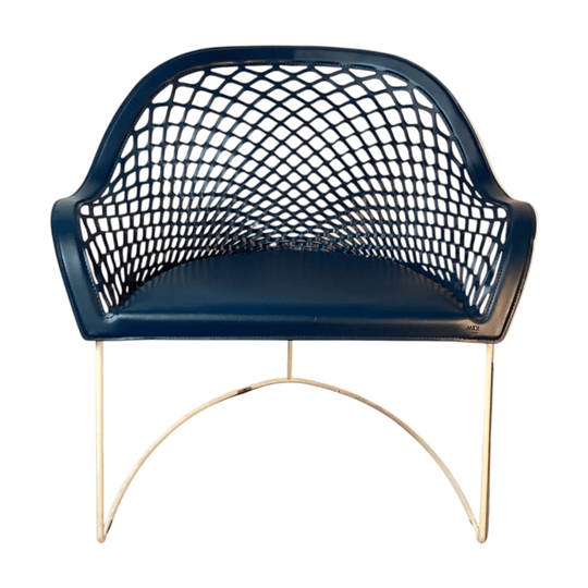 Midj Guapa AP Lounge Armchair C2BC in Ocean Blue