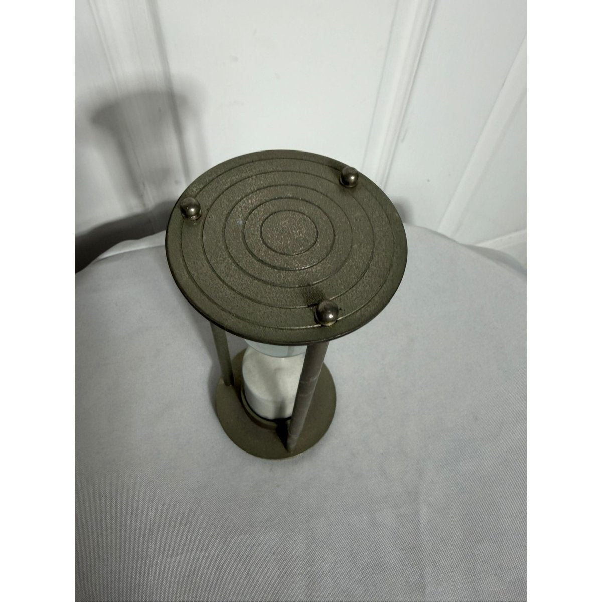 Modern Metal Hourglass Sand Timer Home Decor | Bazaa | Designer, Vintage and Antique Furniture