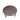 Modern Round Coffee Table with Textured Top and X - Base | Bazaa | Designer, Vintage and Antique Furniture