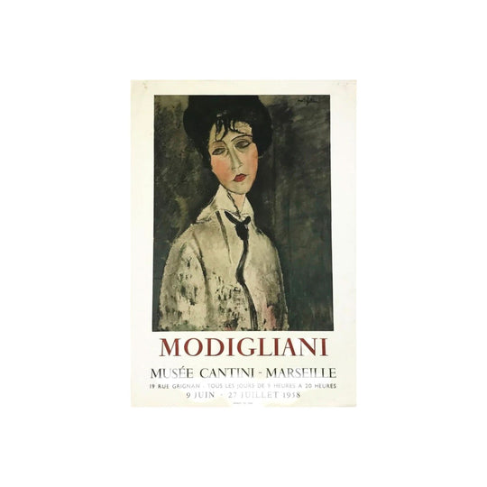 MODIGLIANI Amadeo Musée Cantini-Marseille