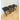 Molteni & C 'Woody' Bar Stools by Francesco Meda in Black Stained Ash – Set of 3 | Bazaa | Designer, Vintage and Antique Furniture