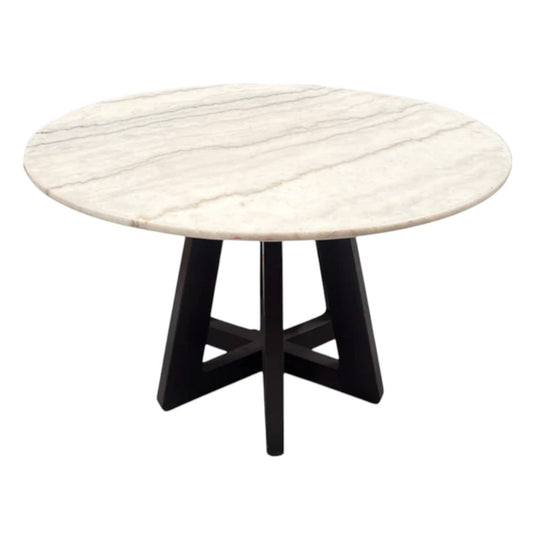 Montana Round Marble Dining Table