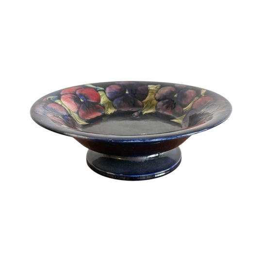 Moorcroft Pansies Comport