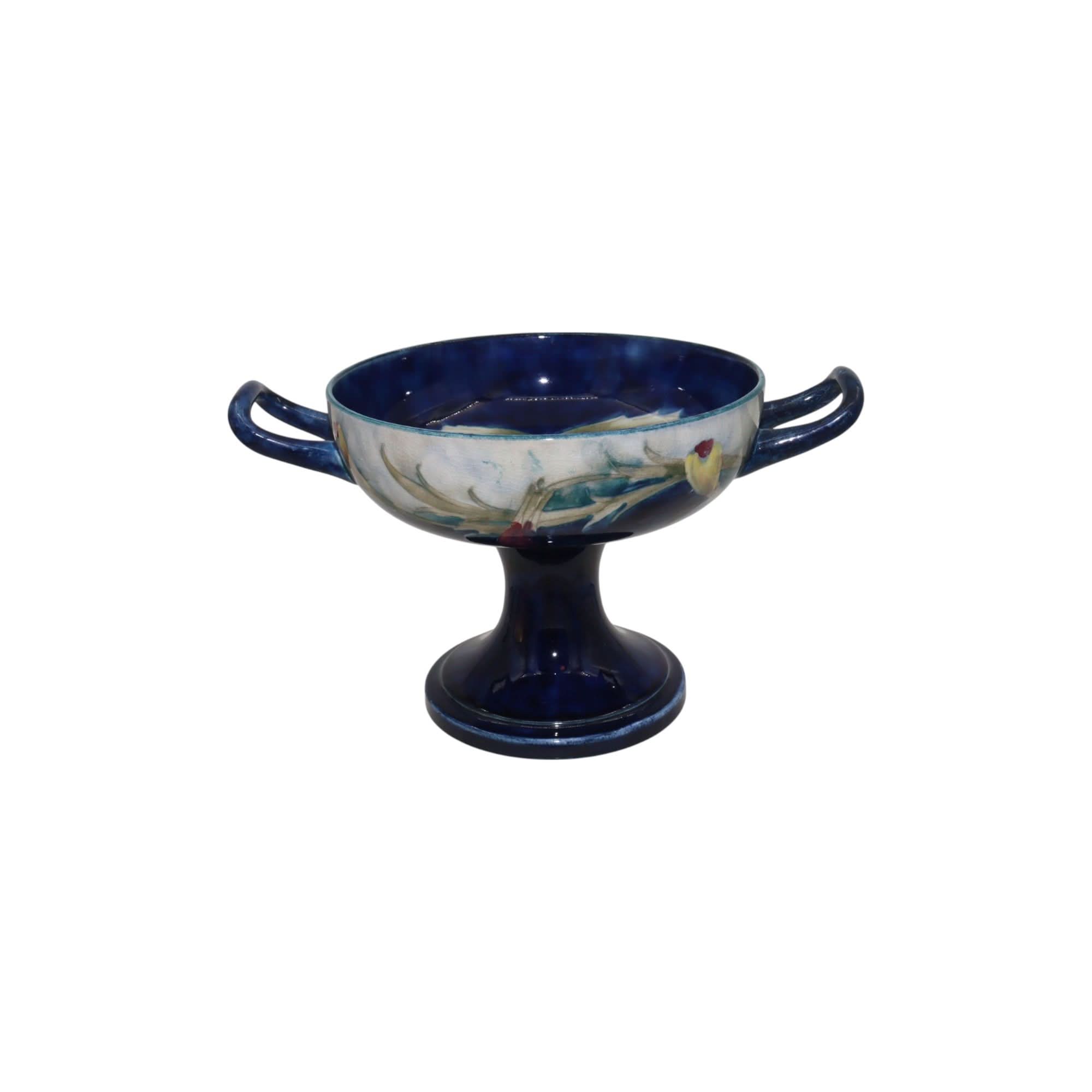 Moorcroft Pansy comport | Bazaa | Designer, Vintage and Antique Furniture