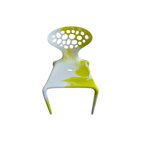 Moroso Supernatural Chair by Ross Lovegrove – Bi-Colour White/Yellow (2005)