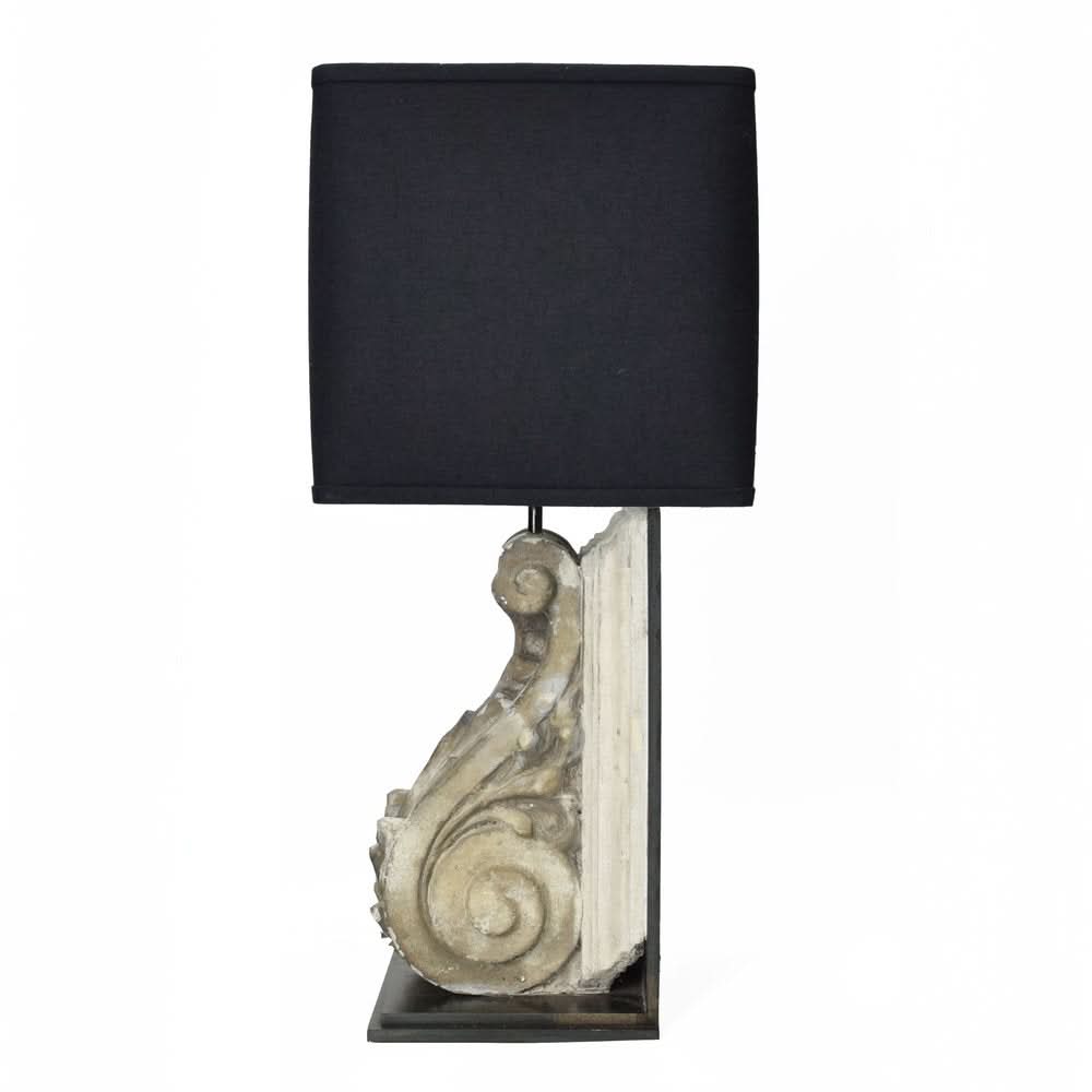 Mounted 19th Century French Plaster Acanthus Corbel | Bazaa | Designer, Vintage and Antique Furniture