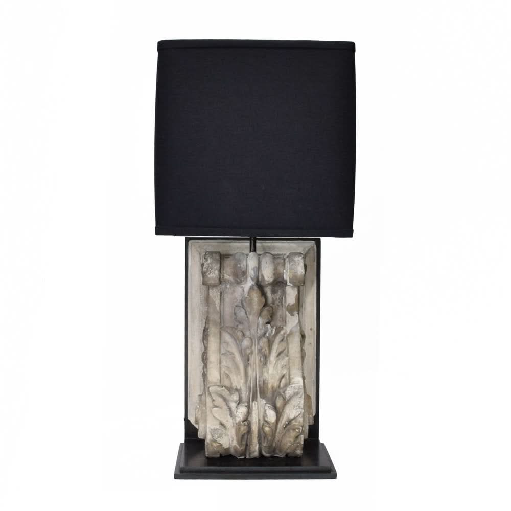 Mounted 19th Century French Plaster Acanthus Corbel | Bazaa | Designer, Vintage and Antique Furniture