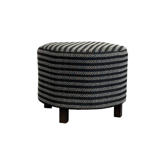 Mud Cloth Style Ottoman - South Africa