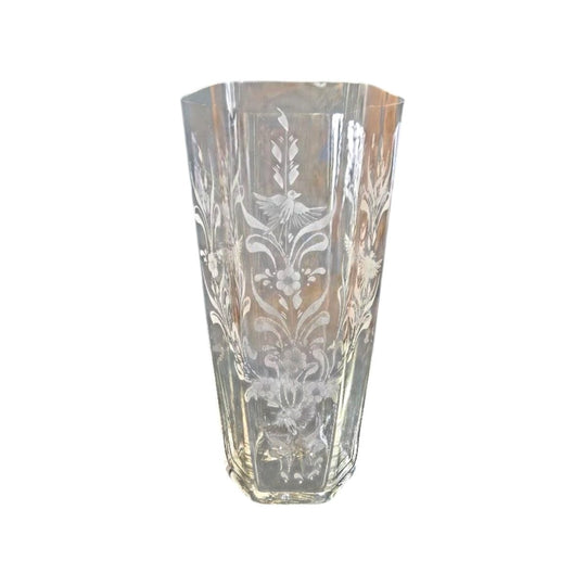 Murano Giovanni Cenedese Venini Seguso Barovier Glass Vase 1982 Limited Edition