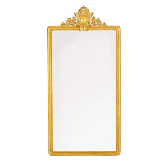 Lyla Ornate Gold Floor Mirror, 230 cm