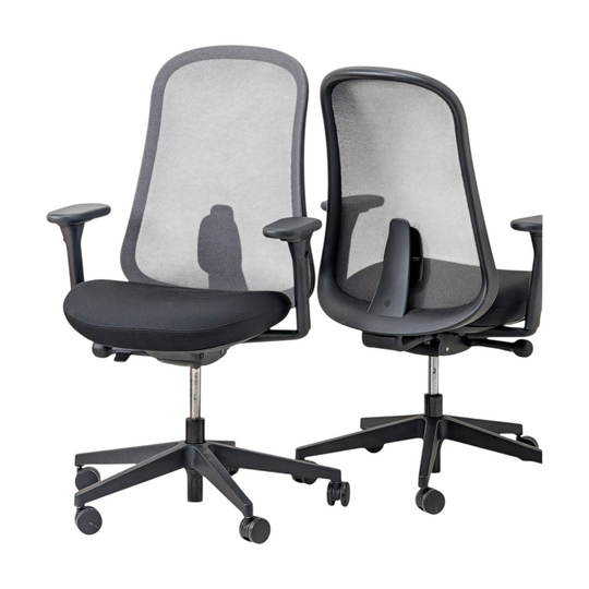 Herman Miller Lino High-Performance Ergonomic Chair in Black Wool