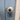 Narrow Tall Vintage Blue Cabinet with Shelves | Bazaa | Designer, Vintage and Antique Furniture