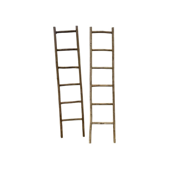 Natural Teak Ladder