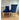 Navy Velvet Diamond buttoned dining chairs - 2 available | Bazaa | Designer, Vintage and Antique Furniture