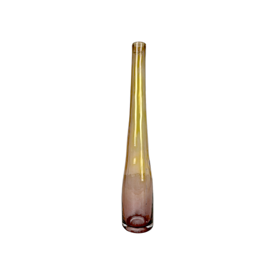 Amber Glass Bottle Vase By Villeroy & Boch