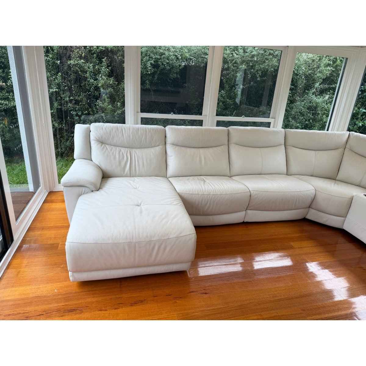 Nick Scali Alpa Corner Modular Leather Lounge | Bazaa | Designer, Vintage and Antique Furniture