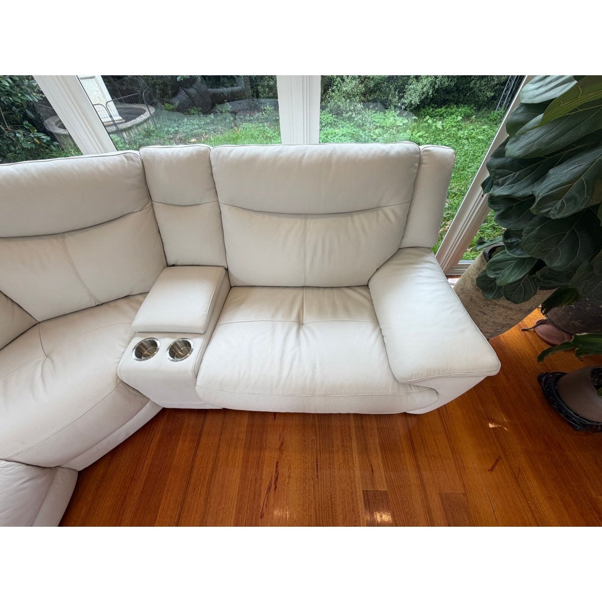 Nick Scali Alpa Corner Modular Leather Lounge | Bazaa | Designer, Vintage and Antique Furniture