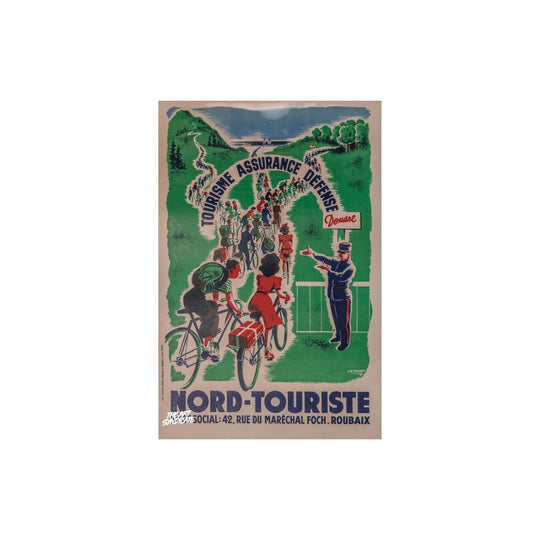 Nord Touriste - Vintage Poster