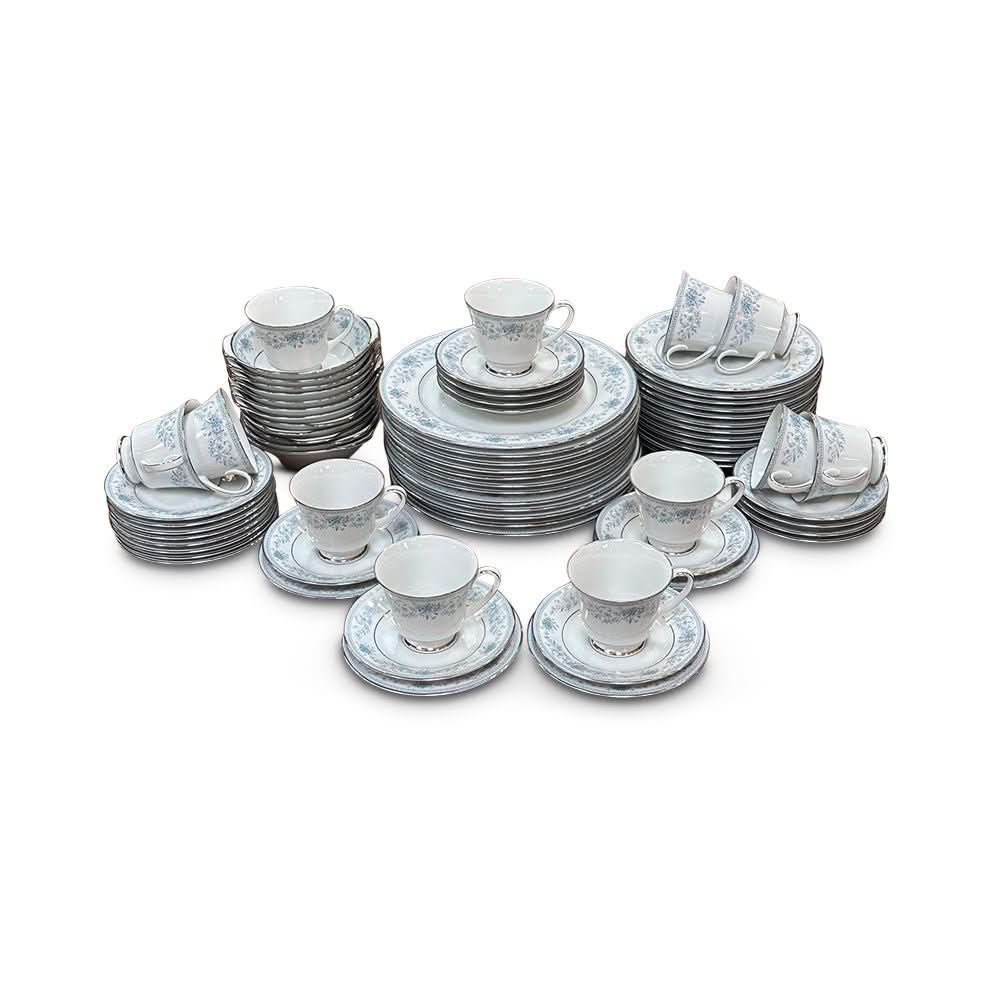 Noritake Blue Hill dinner set for 12 | Bazaa | Designer, Vintage and Antique Furniture