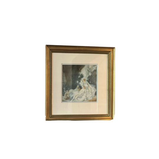 Norman Lindsay Painting (pre sketch) original