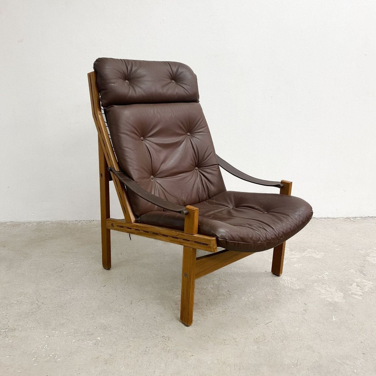 Norwegian Highback 'Hunter' Armchair By Tobjorn Afdal For Bruksbo | Bazaa | Designer, Vintage and Antique Furniture