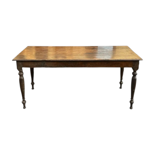 Vintage Teak Dining Table From Central Java
