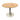 Oak Laminate Pedestal Base Dining Table | Bazaa | Designer, Vintage and Antique Furniture