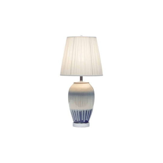 Ocean rain porcelain table lamp