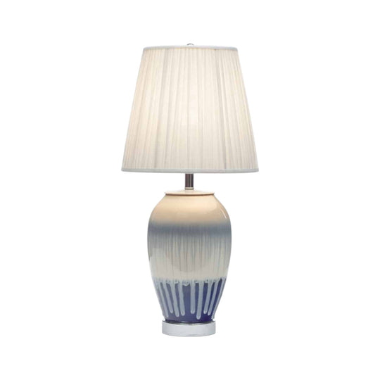 Ocean rain porcelain table lamp