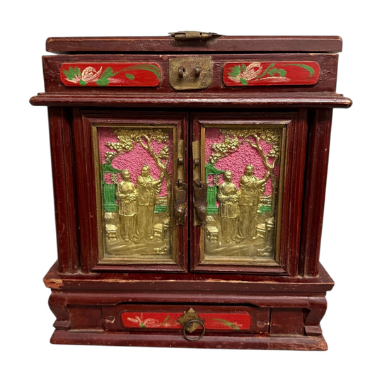 Antique Chinese Dressing Box Qing Dynasty C1900