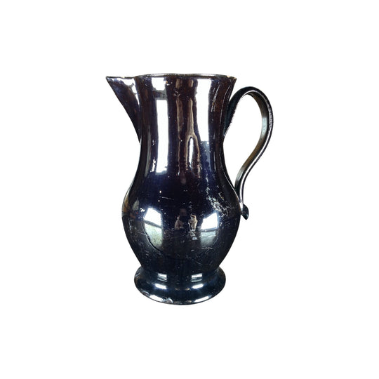 Large Jackfield type baluster shape jug, C. 1765