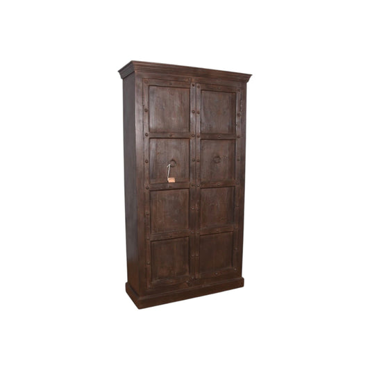 Old Teak Door Almirah | Bazaa | Designer, Vintage and Antique Furniture