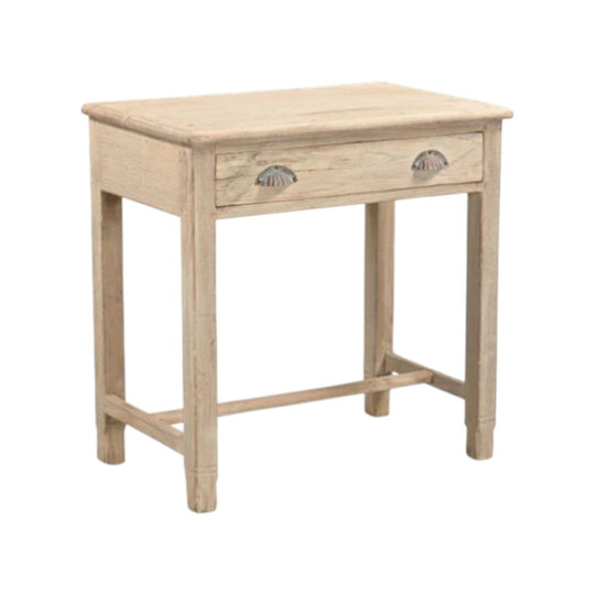 ONE DRAW VINTAGE TEAK ENTRY TABLE