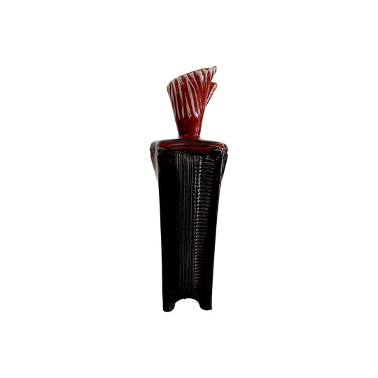 One Tree Hill Thin Pottery Vase with an Oxide Glaze