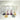 Optic Ribbed Wine Glasses with gold rims and colored Stems, Set of 6 | Bazaa | Designer, Vintage and Antique Furniture