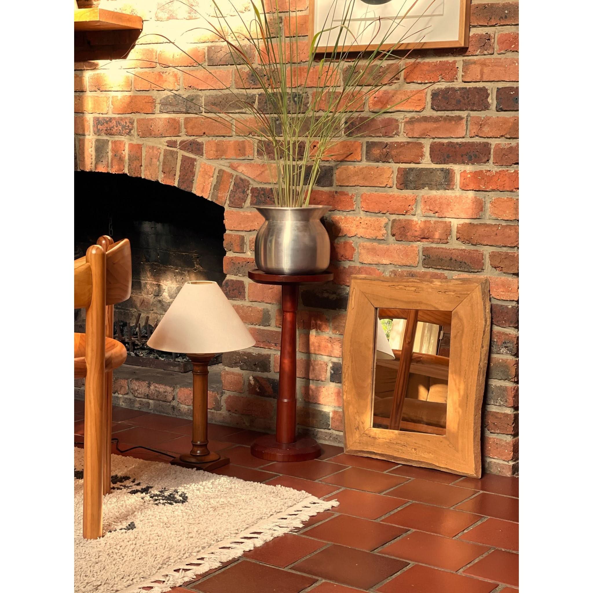 organic timber framed mirror | Bazaa | Designer, Vintage and Antique Furniture