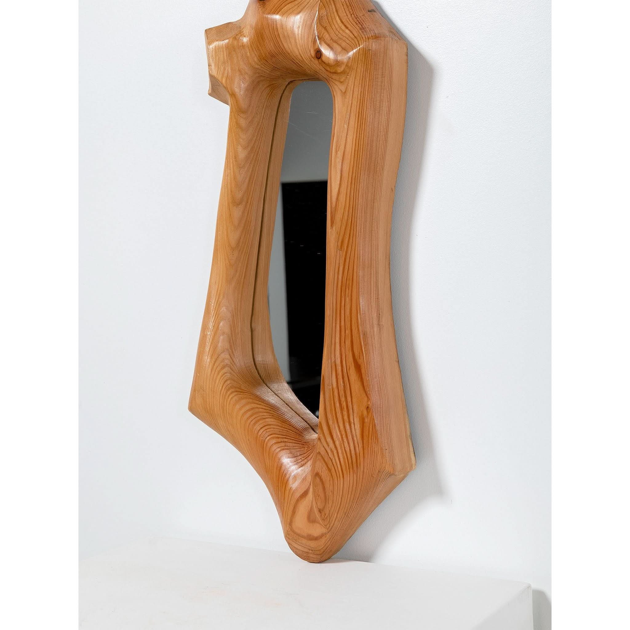 Organic Timber Mirror 2 | Bazaa | Designer, Vintage and Antique Furniture