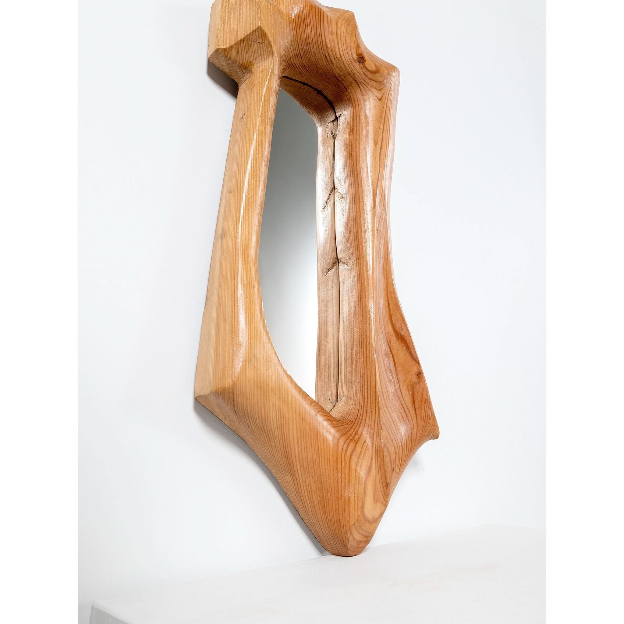 Organic Timber Mirror 2 | Bazaa | Designer, Vintage and Antique Furniture