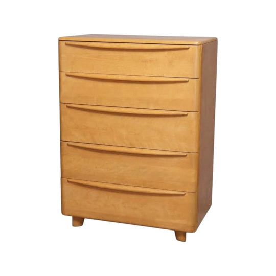 Original 1950s Heywood Wakefield Encore Tallboy Dresser