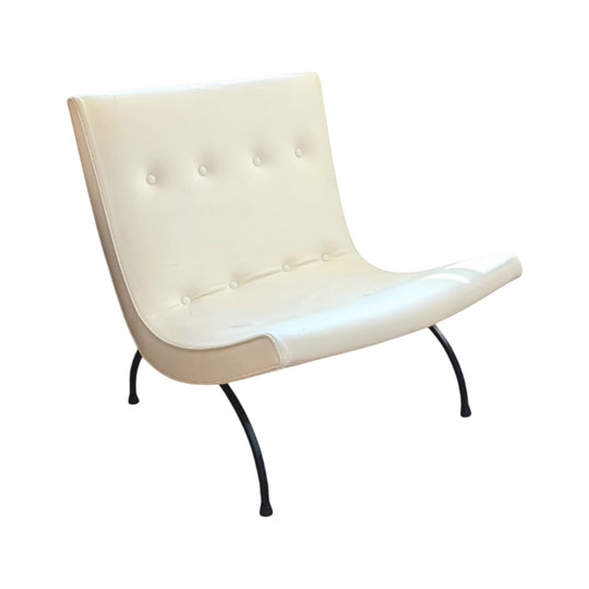 Original 1950s Milo Baughman “Scoop” Lounge Chair | American Mid-Century Classic