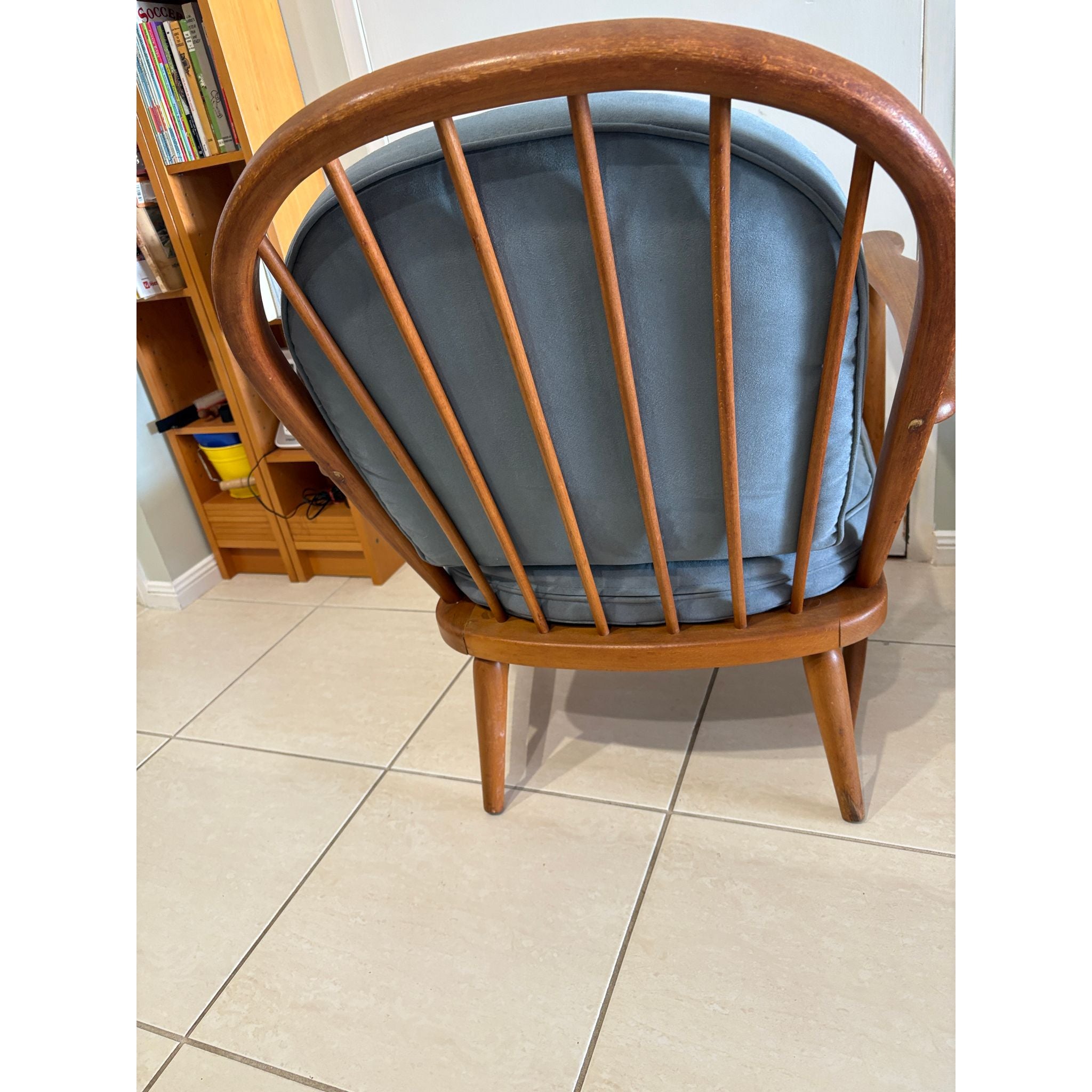 Original 60’s Mid - Century Ercol armchair, Wood as original.￼ | Bazaa | Designer, Vintage and Antique Furniture